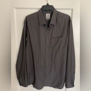Men’s Quiksilver long sleeve button shirt